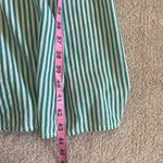 Velvet Tees Velvet by Graham &‎ Spencer Jayel Cotton Stripe Wrap Dress Green Wrap Size XS Photo 11