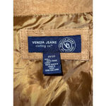 100% Leather Suede Blazer Fringe Jacket Women’s 26/28 Brown Photo 6