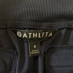 Athleta  Brooklyn Ankle Pants Black Pull On Women’s‎ Size 4 Sporty Athleisure Run Photo 4