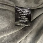 Angie  Gray Oversized Faux Fur Shaggy Open Sleeveless Jacket Vest Pockets Size S Photo 4