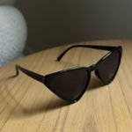 Black Cateye Sunglasses Photo 2