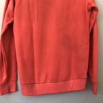 PINK - Victoria's Secret PINK VS VICTORIAS SECRET Neon Coral Orange PINK Stripe Crewneck Sweatshirt Small Photo 8