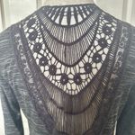 Ambiance long open cardigan Gray Size L Photo 6