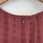 prAna Cowgirl Festival Kendall Dress Medium Rust Orange Eyelet Woven Cotton Photo 10