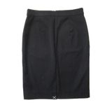 J.Crew NWT No. 2 Pencil in Black Bi-stretch Cotton Skirt 6 Photo 2