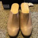 Nisolo Tan Leather Mules Comfortable Slip Photo 1
