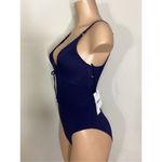 Robin Piccone New.  navy one piece. Size 8. Retails $168 Photo 11