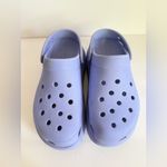 Crocs Classic Crush Violet Purple Chunky Platform Clog Shoes Women’s 10 Slip On Photo 2