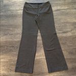 EXPRESS Design Studio Editor 8 Long Dark Brown Heathered Flare Dress Pant Slacks Photo 1