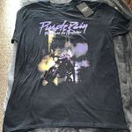 Boohoo Prince Purple Rain Short Sleeve Graphic Tee Photo 0