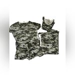 Lucky Brand  4 Piece Women's Green Camouflage Loungewear Set. Size L Photo 10