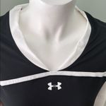 Under Armour  Elevate Cap Sleeve Volleyball Top Black & White XL NEW Photo 7