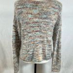 Jolt colorful super soft fuzzy eyelash sweater size medium Photo 3
