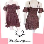 For Love & Lemons  Tunic Off Shoulder Mini Dress Size Small Photo 1