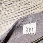 Grey quarter zip long sleeve shirt Women's Top Gray Size undefined Photo 2