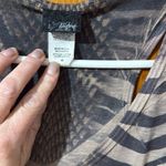 Daytrip  Black and Tan Animal Print Tank Top Photo 2