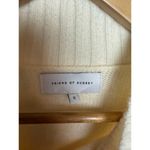Friend of Audrey The Minimal Knit Cream Mock Neck Sweater Sz. S Photo 3