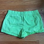 J.Crew  Chino Neon Green Yellow Shorts Photo 2