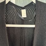 C. Est.1946 Black and Cream Knit Poncho one size Size undefined Photo 1