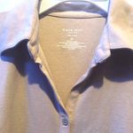 Kate Hill Beige Sand Polo Top Shirt sz medium Photo 1