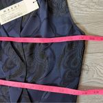 NWT Marni blue floral jacquard patterned shift dress sz 40 Photo 4