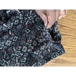 Max Studio  Wide Leg Pull On Pants Cropped Size S Women’s Floral Print Multicolor Photo 9