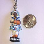 Colorful Bahamas Keychain Blue Photo 3