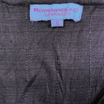 Crushed Velvet Cool Brown Witchy Cap Sleeve V Photo 7