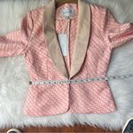Lucy Paris Pink & Cream Blazer Size Medium NWT Photo 5