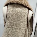 Love Tree OPEN FRONT SHERPA VEST WITH POCKETS Photo 9