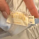 Nation Ltd  Women's White Chambray Casual Shorts Size L Photo 2