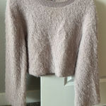 ZARA  Pink Fuzzy Sweater Photo 0