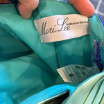 Mori Lee NWT  Sticks & Stones Teal/Purple Leopard Homecoming Prom Mini Dress 9/10 Photo 8