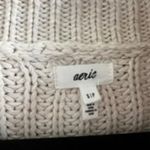 Aerie  Striped Zip Up Sweater Photo 3