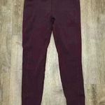 Spyder | Maroon Crop Activewear Workout Leggings Photo 1