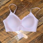 Seamless Lavender Bra purple removable padding soft stretchy women’s small Photo 0