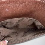 Fossil Vintage Y2k  Boho Hippie Gypsy Brown Crossbody Genuine Leather Purse Bag Photo 7