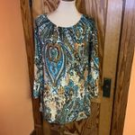 Win Win paisley bell sleeve tunic Photo 5
