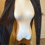 Jones New York Vintage  Black Trench Coat Removable Wool Lining Petite 6 P Photo 8