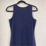 Lilly Pulitzer  Navy Blue Cheryln Soft Shift Mini Dress Womens M Preppy Classic Photo 6
