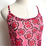 90s Floral Mesh Sheer Mini Dress size Small Pink Photo 3