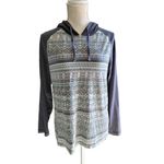 Retrofit Brand Mfg. Hooded long sleeve shirt. Blue Photo 2