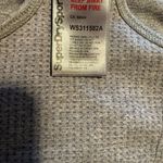 Superdry  heathered gray thin strap contour Sports Bra athletic lifting yoga gym Photo 4
