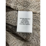 Apostrophe Womans Woman Size 2XL Brown Beige Long Sleeve Pullover Sheer Blouse Photo 3