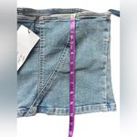 ZARA  Blue Denim Tube Top NWT Size Large Photo 5