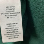 Nanette Lepore Nanette tie neck holiday green sweater dress NEW Photo 10