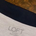 Loft Sleeveless Knit White Blouse with Black Bow & Trim - size small Photo 2