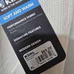 Kuhl Petra Thermal Waffle Turtleneck Shirt Women's XL Cream Sea Salt NWT Photo 4