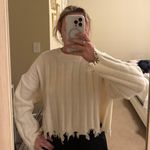 Double Zero White Sweater  Photo 1