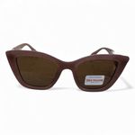 True Religion Lavender Cat Eye Sunglasses 3 Rhinestone Sunbursts at Temples Photo 4